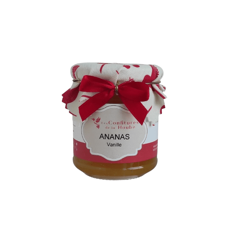 Confiture Ananas Vanille 220gr Les Confitures de La Hoube