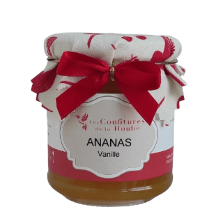Confiture Ananas Vanille 220gr Les Confitures de La Hoube