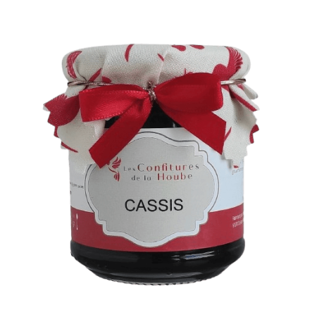 Confiture Cassis 220gr Les Confitures de La Hoube