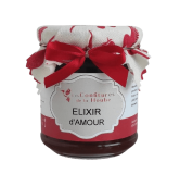 Elixir d'Amour Confiture Fraise Gingembre 220gr Les Confitures de La Hoube