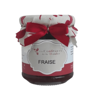 Confiture Fraise 220gr Les Confitures de La Hoube