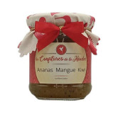 Confiture extra Ananas Mangue Kiwi 220 gr