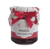 Confiture Fruizzz (Ananas Cassis Orange) 220gr Les Confitures de La Hoube