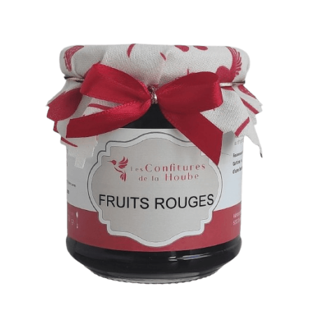 Confiture Fruits rouges 220gr Les Confitures de La Hoube