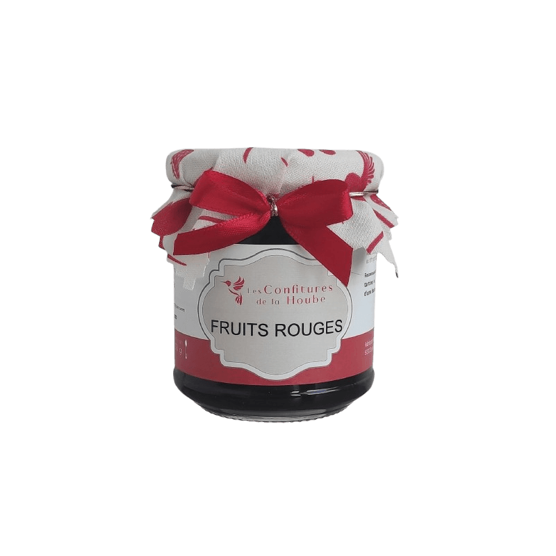 Confiture Fruits rouges 220gr Les Confitures de La Hoube Confiture Fruits rouges 220gr Les Confitures de La Hoube