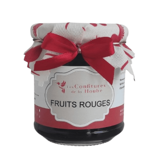 Confiture Fruits rouges 220gr Les Confitures de La Hoube