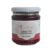 Confiture Griotte de Montmorency de Lorraine 220gr Les Confitures de La Hoube