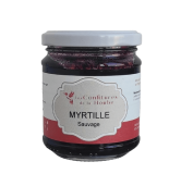 Confiture Myrtille sauvage 220gr Les Confitures de La Hoube