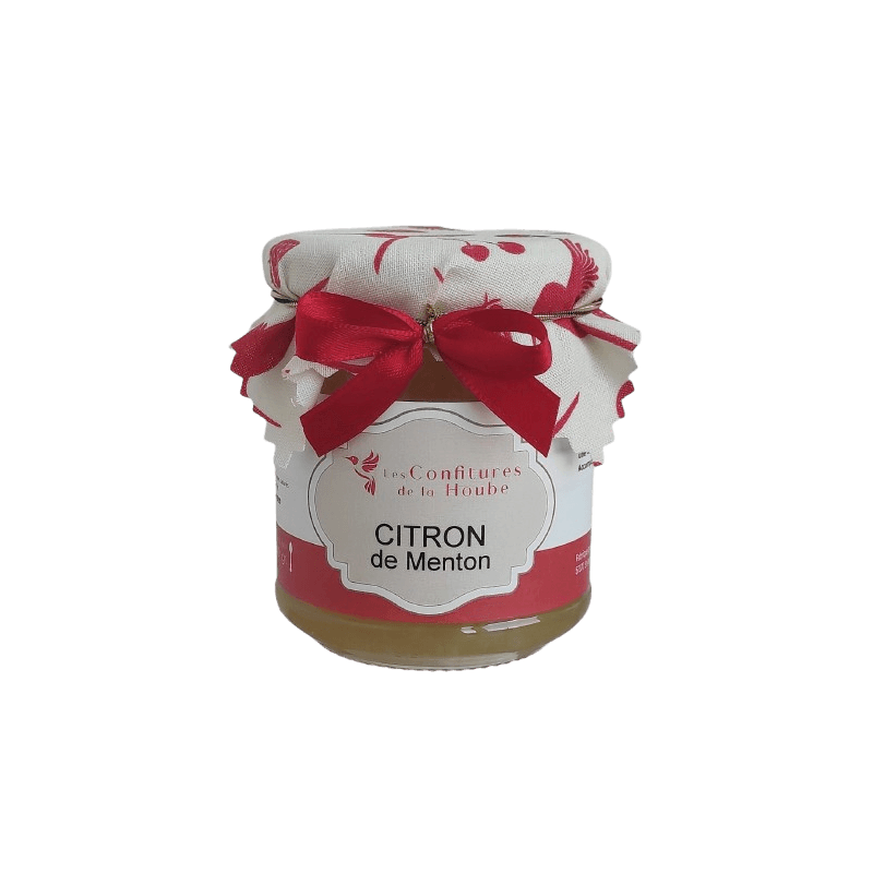 Confiture Citron de Menton 220gr Les Confitures de La Hoube Confiture Citron de Menton 220gr Les Confitures de La Hoube