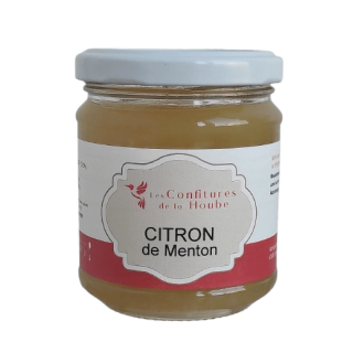 Confiture Citron de Menton 220gr Les Confitures de La Hoube