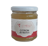 Confiture Citron de Menton 220gr Les Confitures de La Hoube
