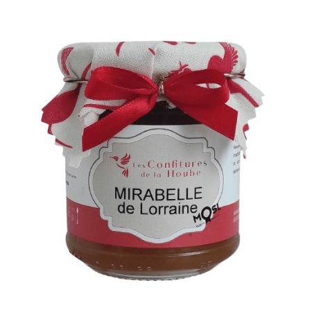 Confiture artisanale Mirabelle de Lorraine 220gr Les Confitures de La Hoube
