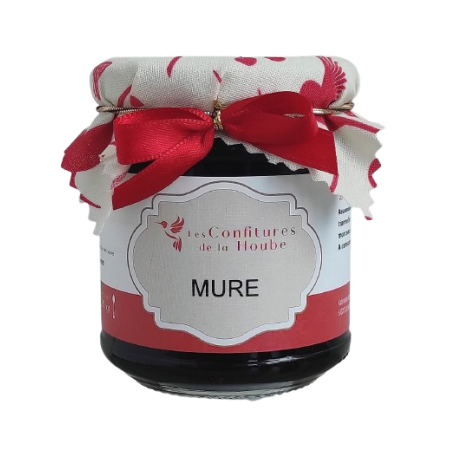Confiture Mûre 220gr Les Confitures de La Hoube