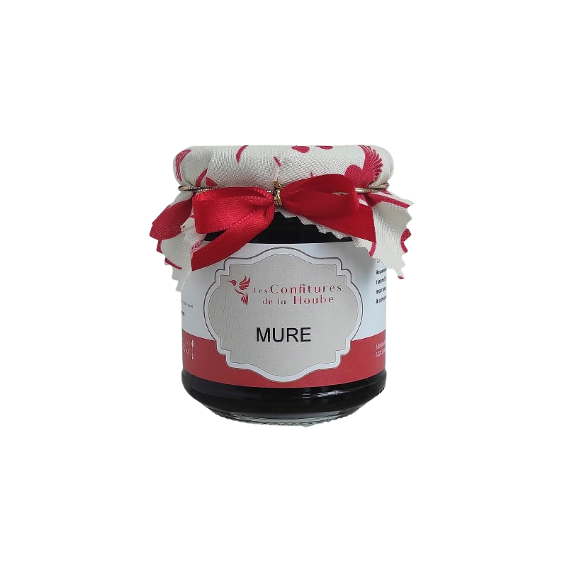 Confiture Mûre 220gr Les Confitures de La Hoube