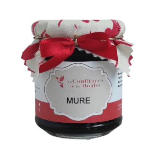 Confiture Mûre 220gr Les Confitures de La Hoube