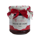 Confiture Pêche de Vigne Porto 220gr Les Confitures de La Hoube