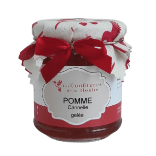 Gelée Pomme Cannelle 220gr Les Confitures de La Hoube